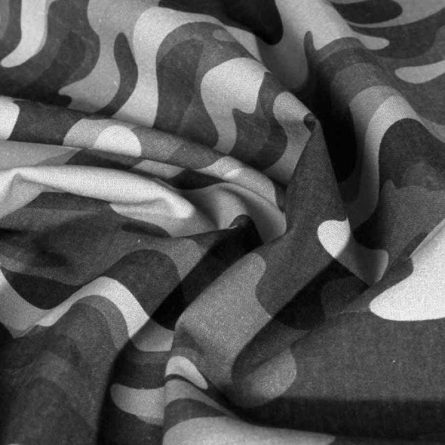Comprar OneOone algodón Flex gris tela camuflaje Diy ropa acolchado tela  impresión tela cortada a medida 40 pulgadas