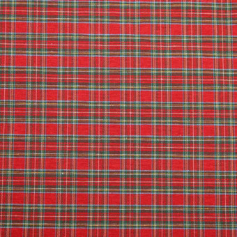 Loneta Antique Red Tartan