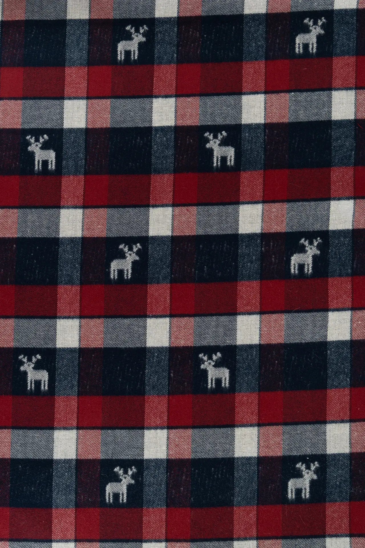 Franela cuadros navidad