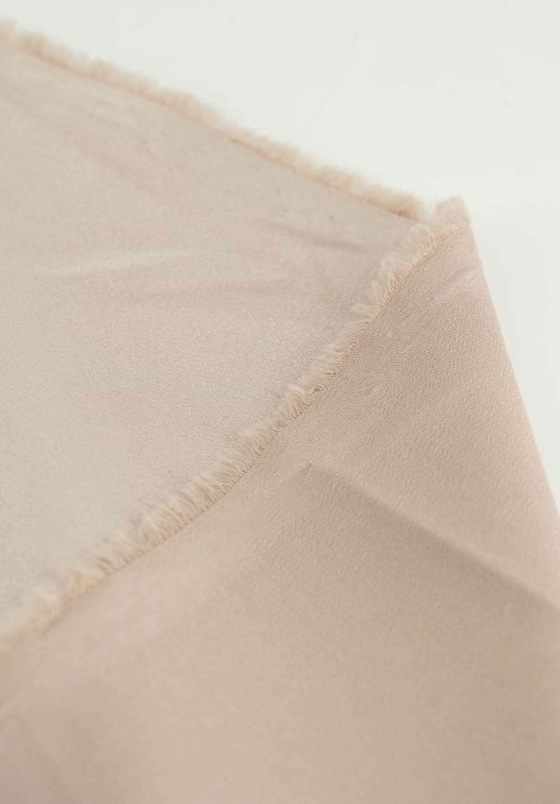Crep saten licra liso color camel