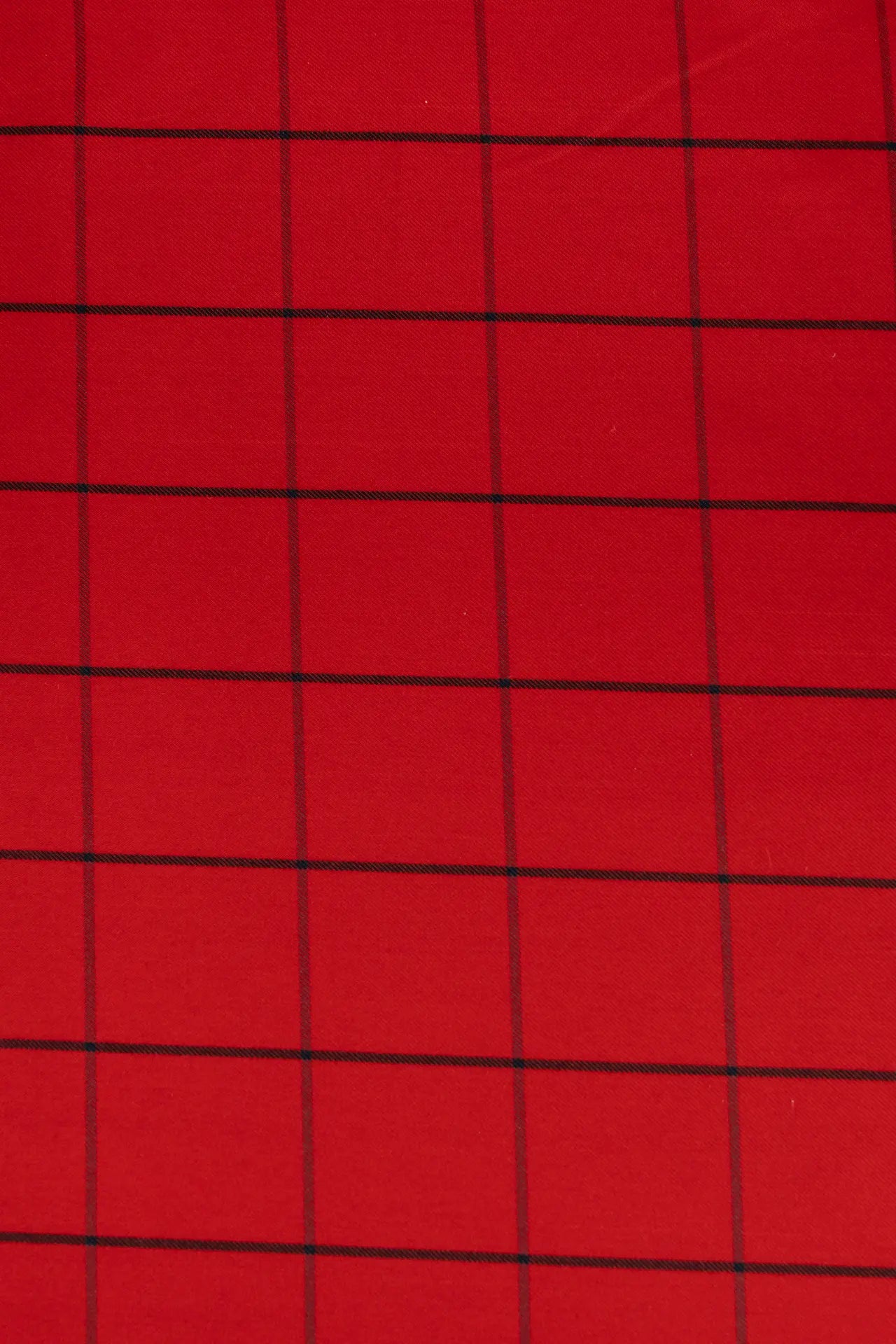Paño rojo cuadros