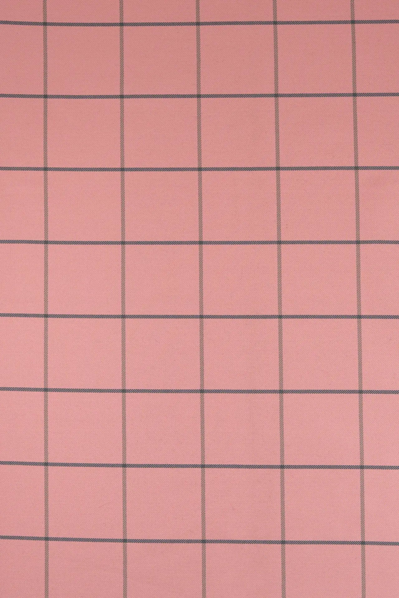 Paño rosa cuadros