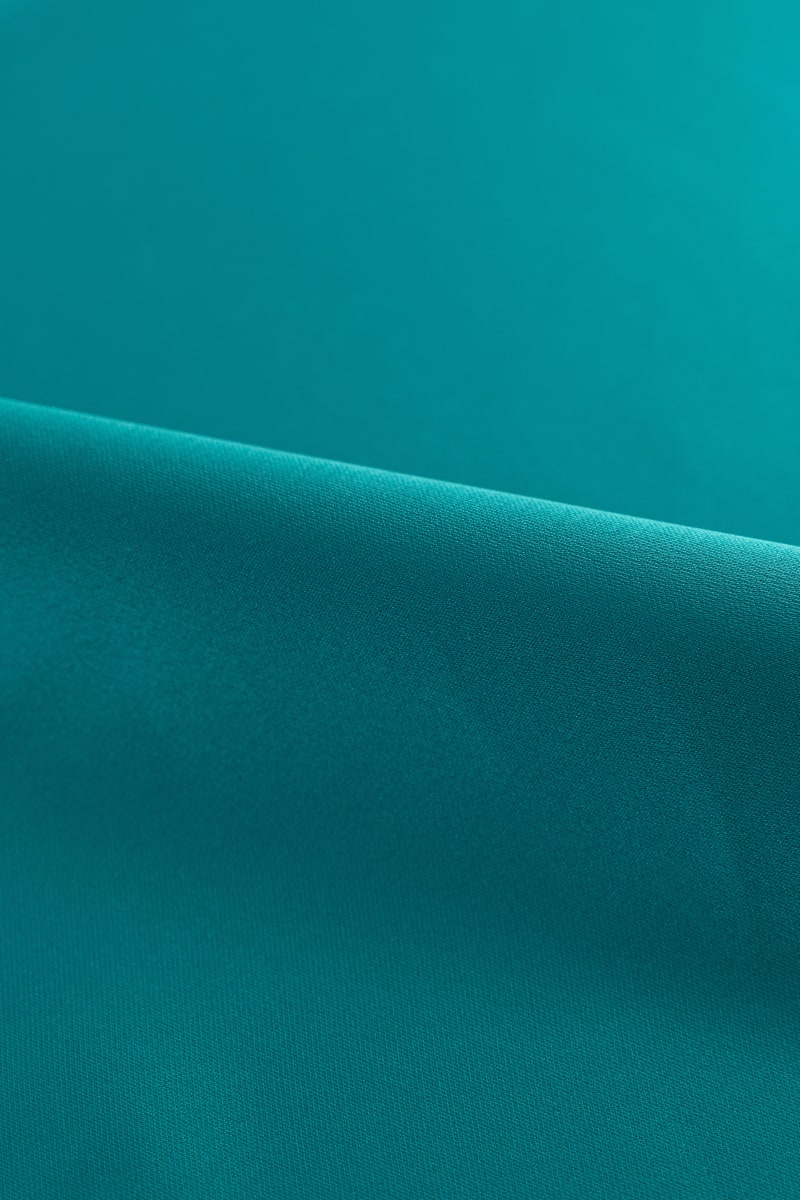 Crep saten color verde agua