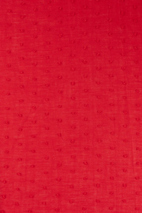 Popelin plumeti rojo