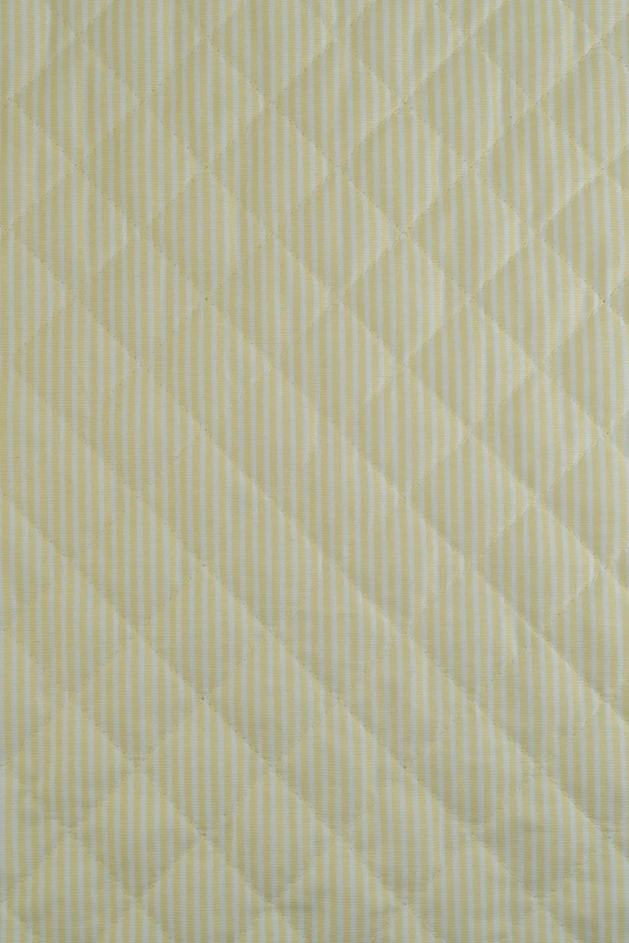 Padding acolchado rayas amarillo