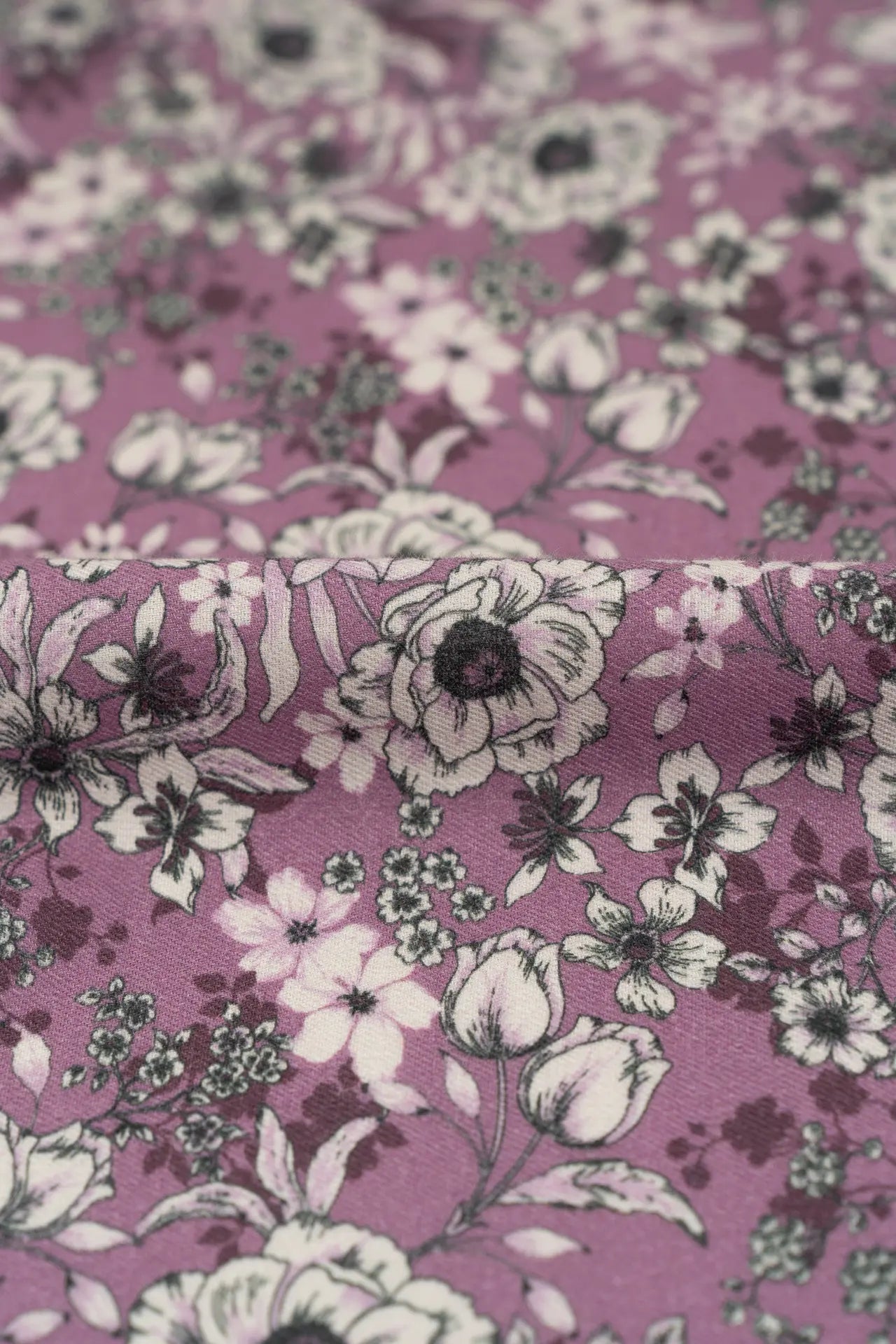 Villela flores estampada