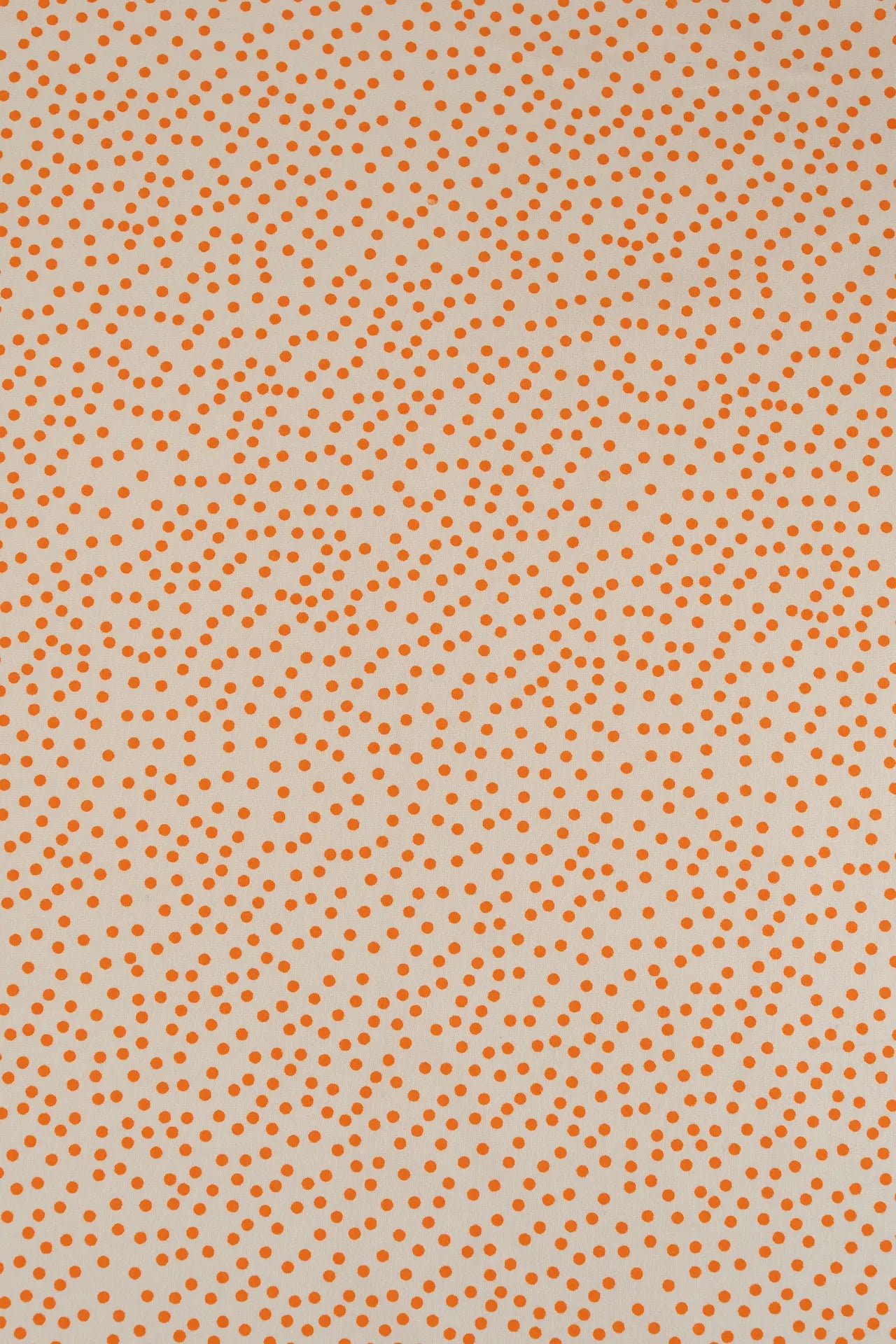 Estampado de lunares naranja
