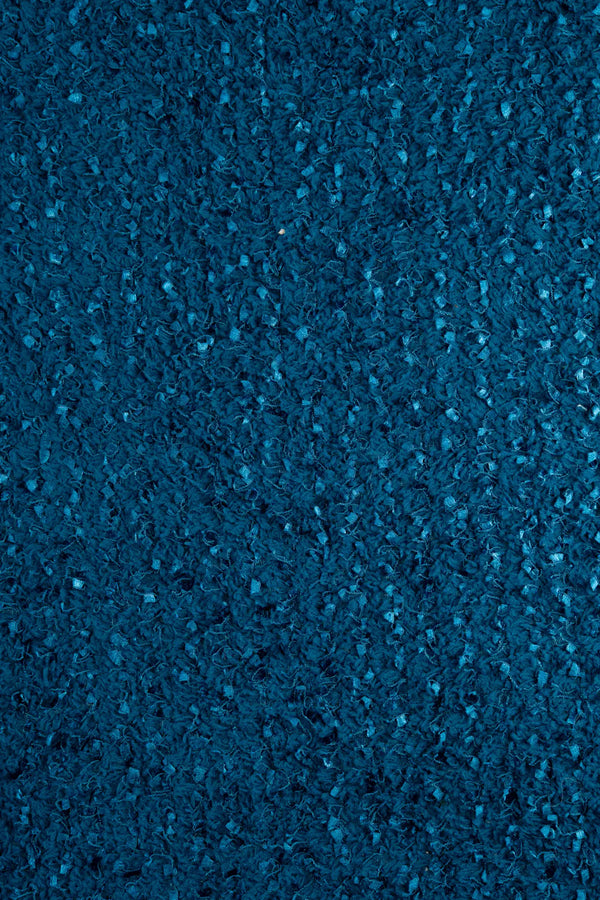 Pelo lurex azul
