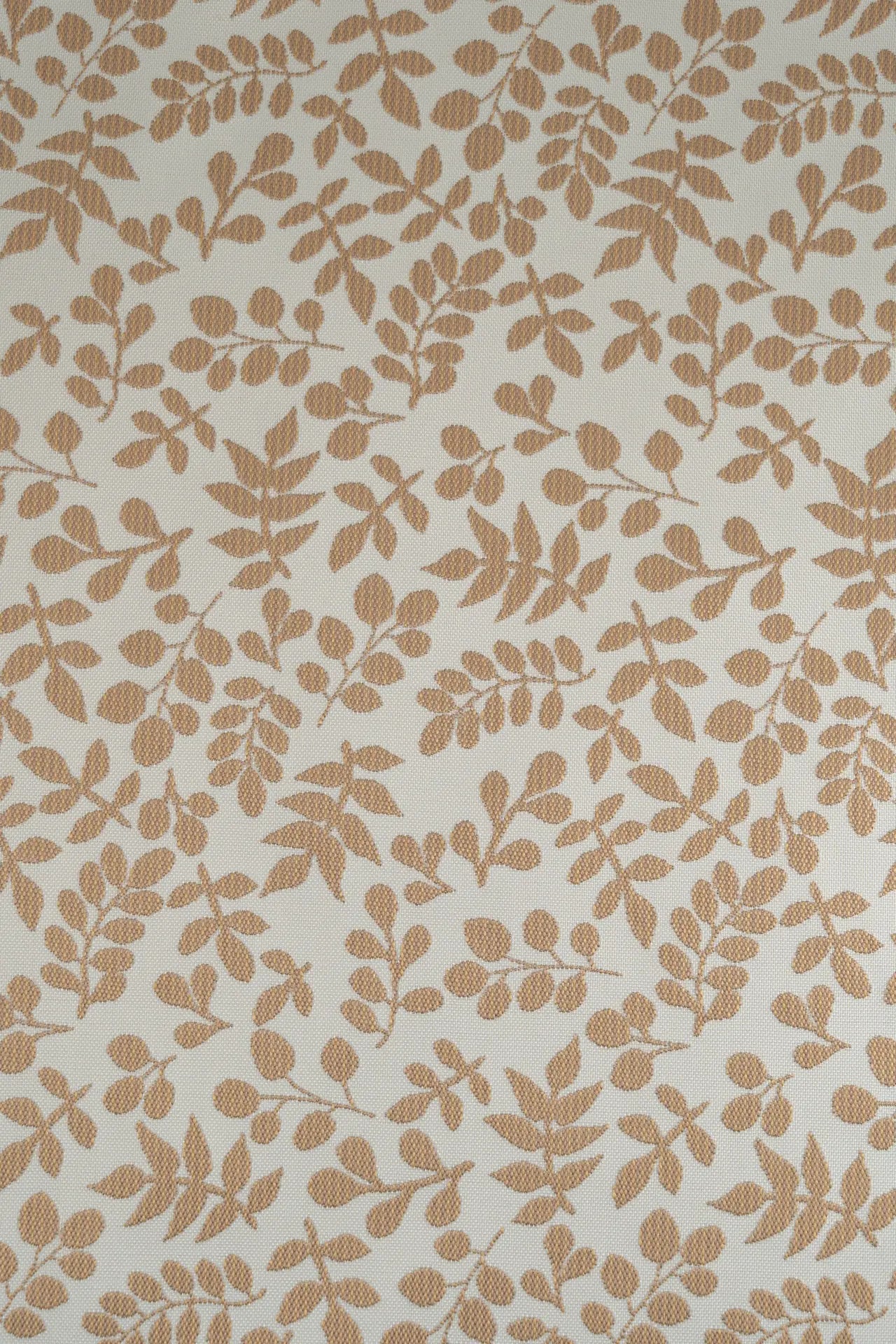 Jacquard flor pequeña camel