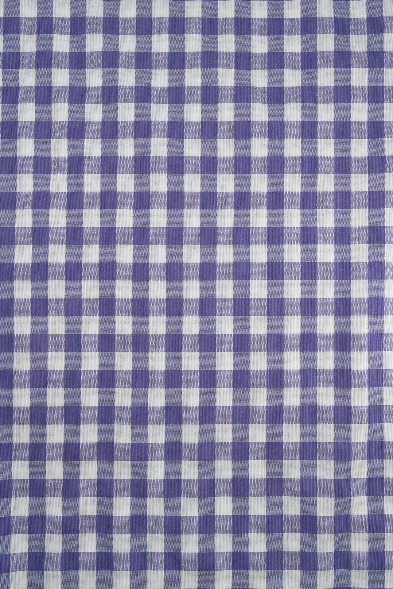 Vichy cortinas mediano malva