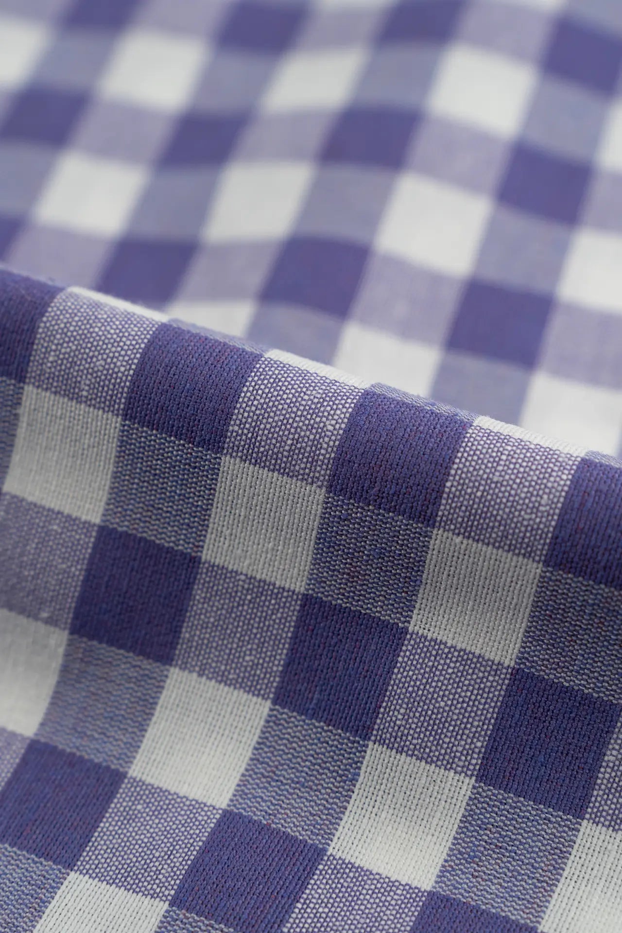 Vichy cortinas mediano malva