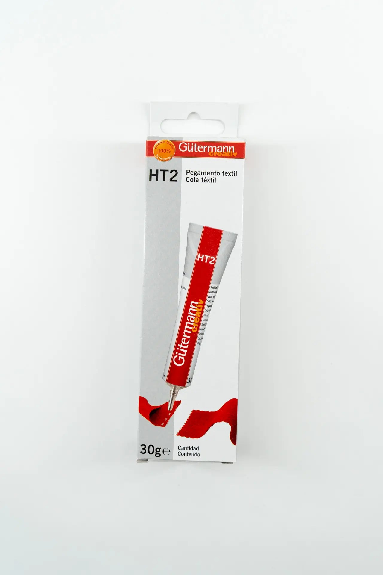 Tubo pegamento textil ht2