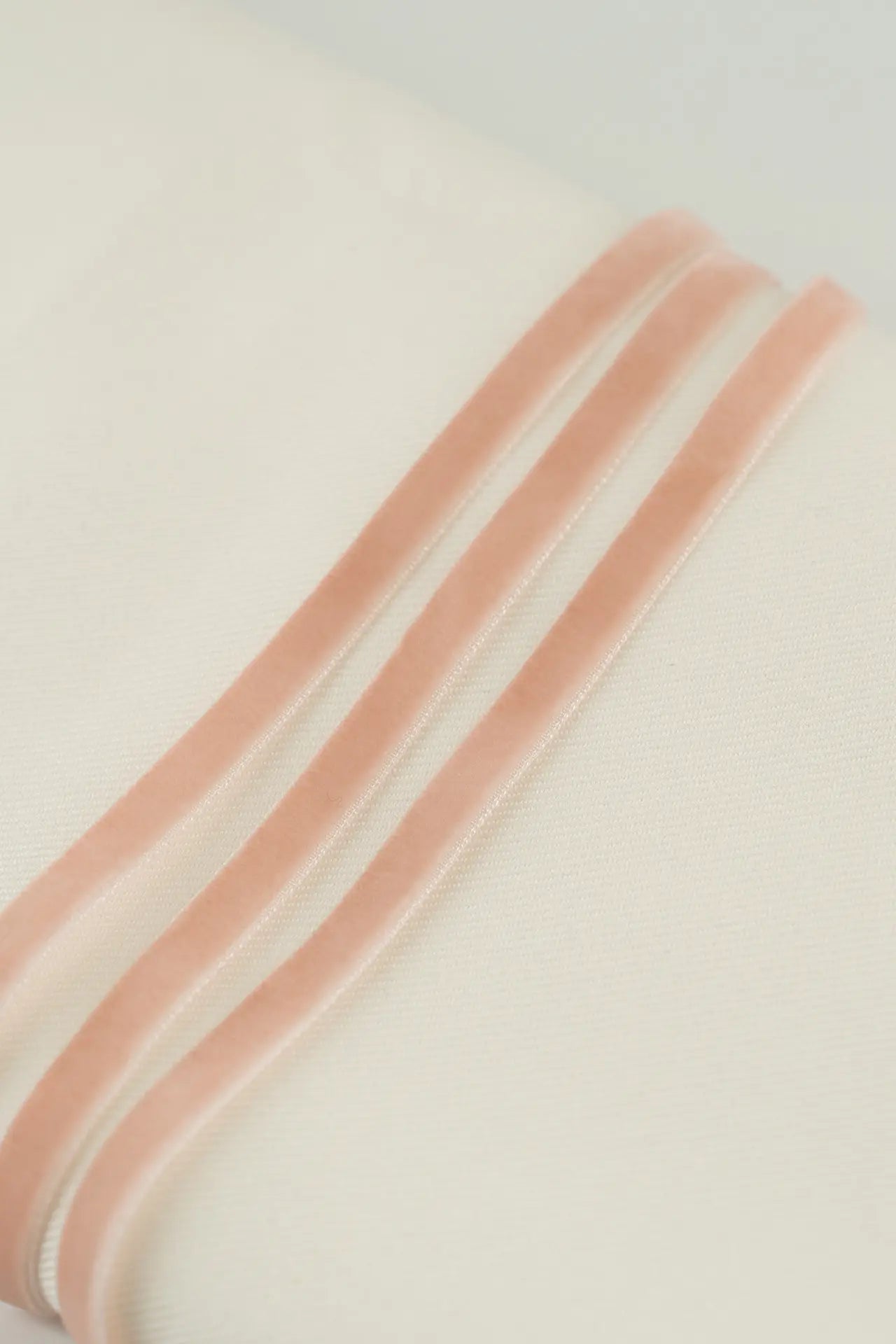 Cinta terciopelo salmón