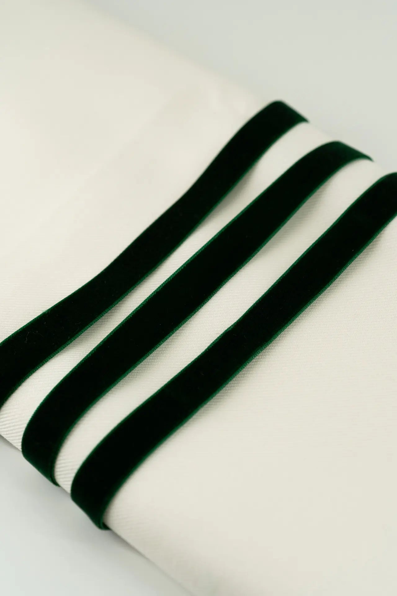 Cinta terciopelo verde