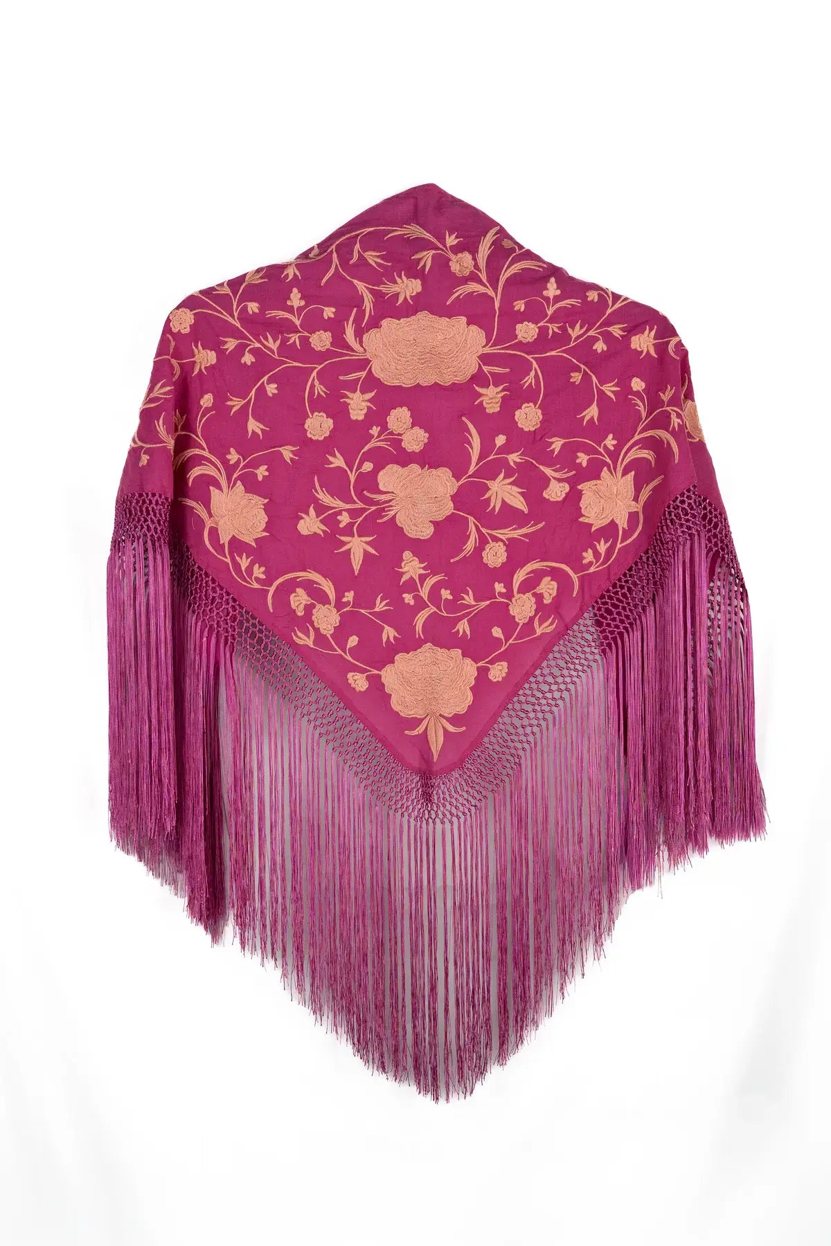 Mantoncillo manacor fucsia y rosa