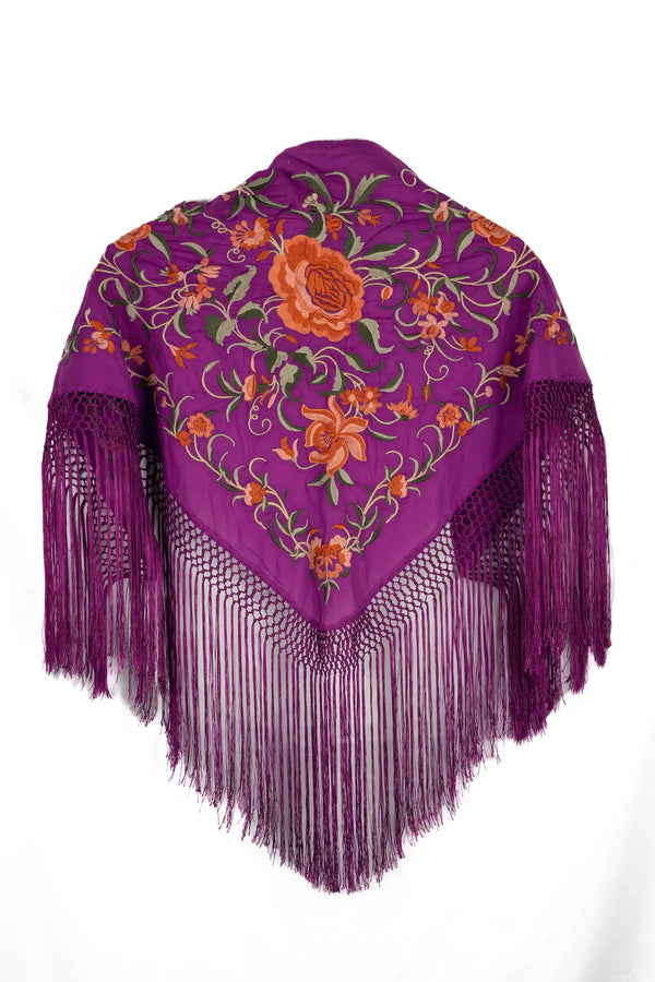 Mantoncillo puerto morado y coral