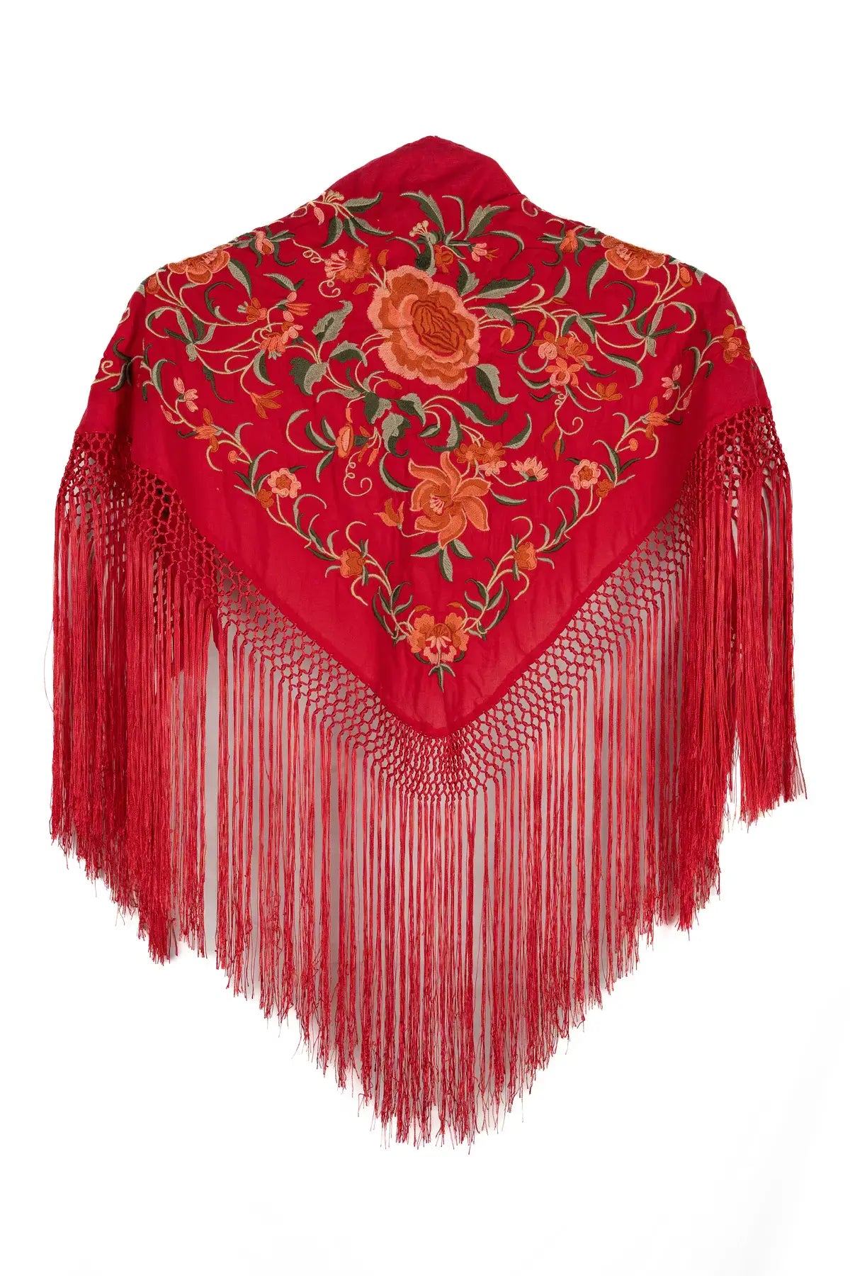 Mantoncillo puerto rojo y coral niña