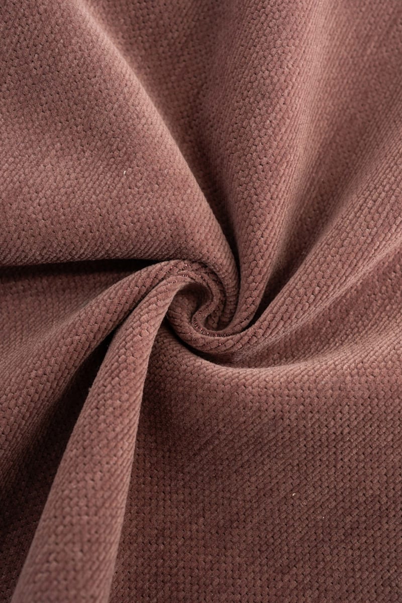 Chenilla liso rosa suave