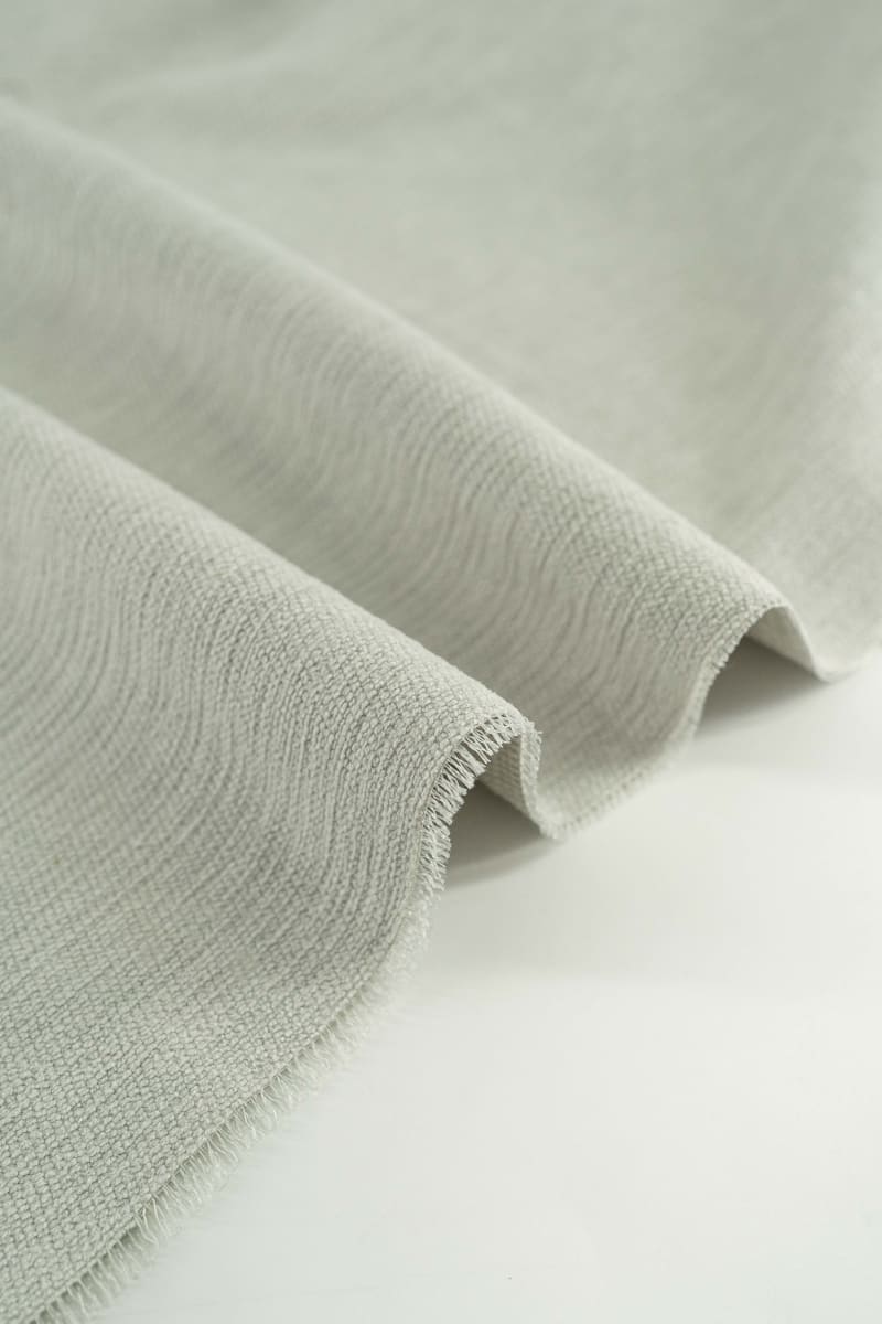 Chenilla liso gris suave