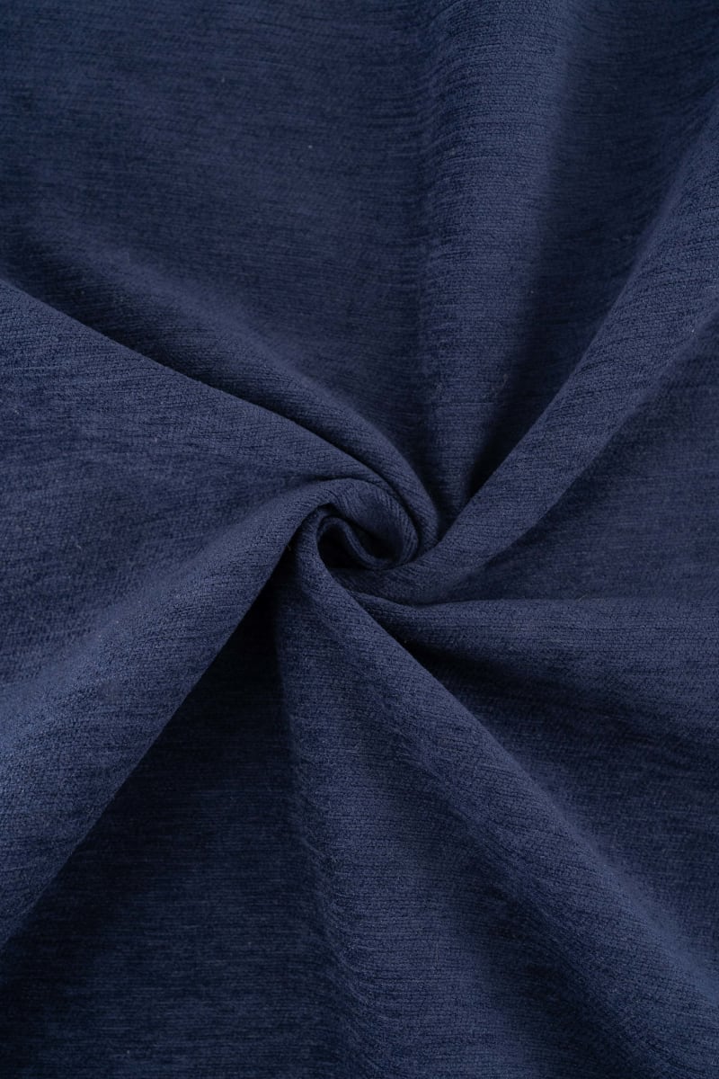 Chenilla liso azul oscuro