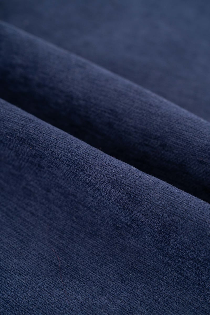 Chenilla liso azul oscuro