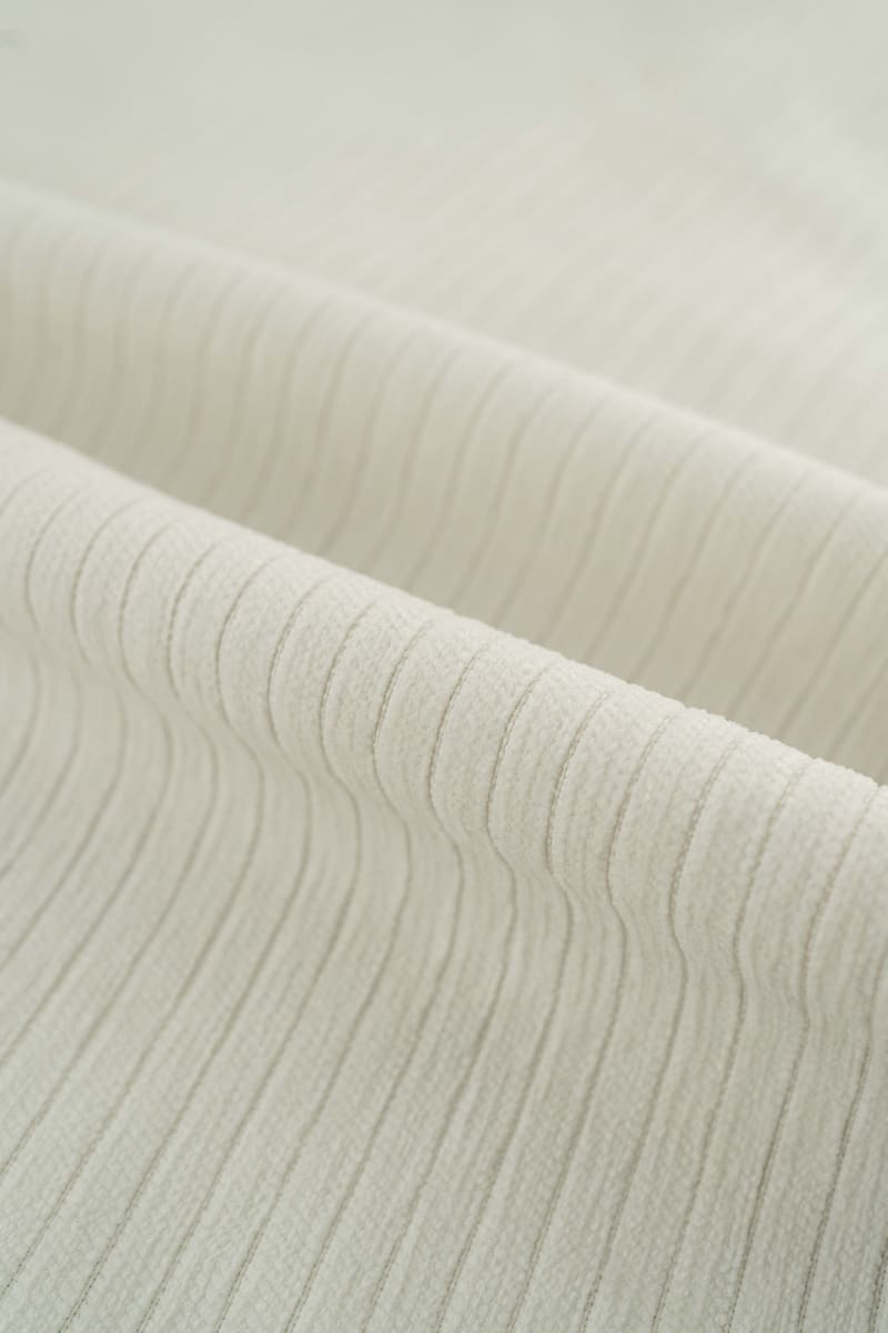 Chenilla liso blanco roto