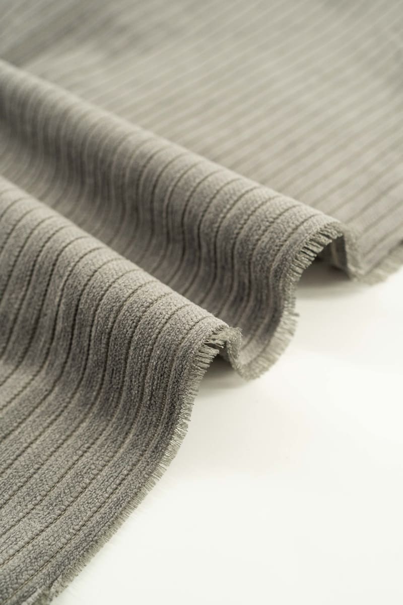 Chenilla liso gris neutro