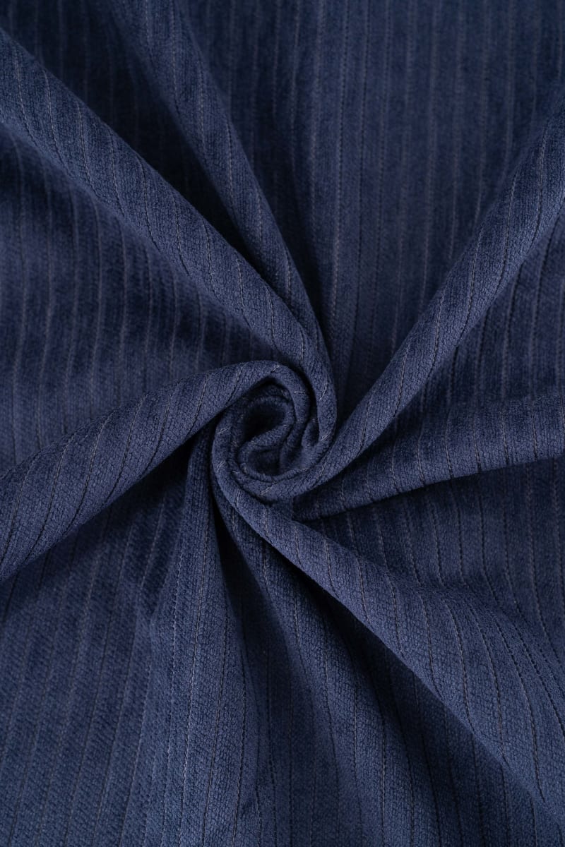 Chenilla liso azul oscuro