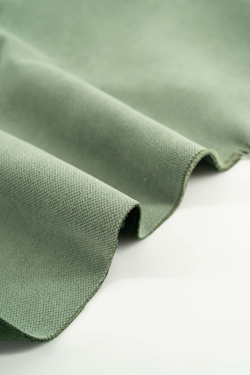 Chenilla liso verde