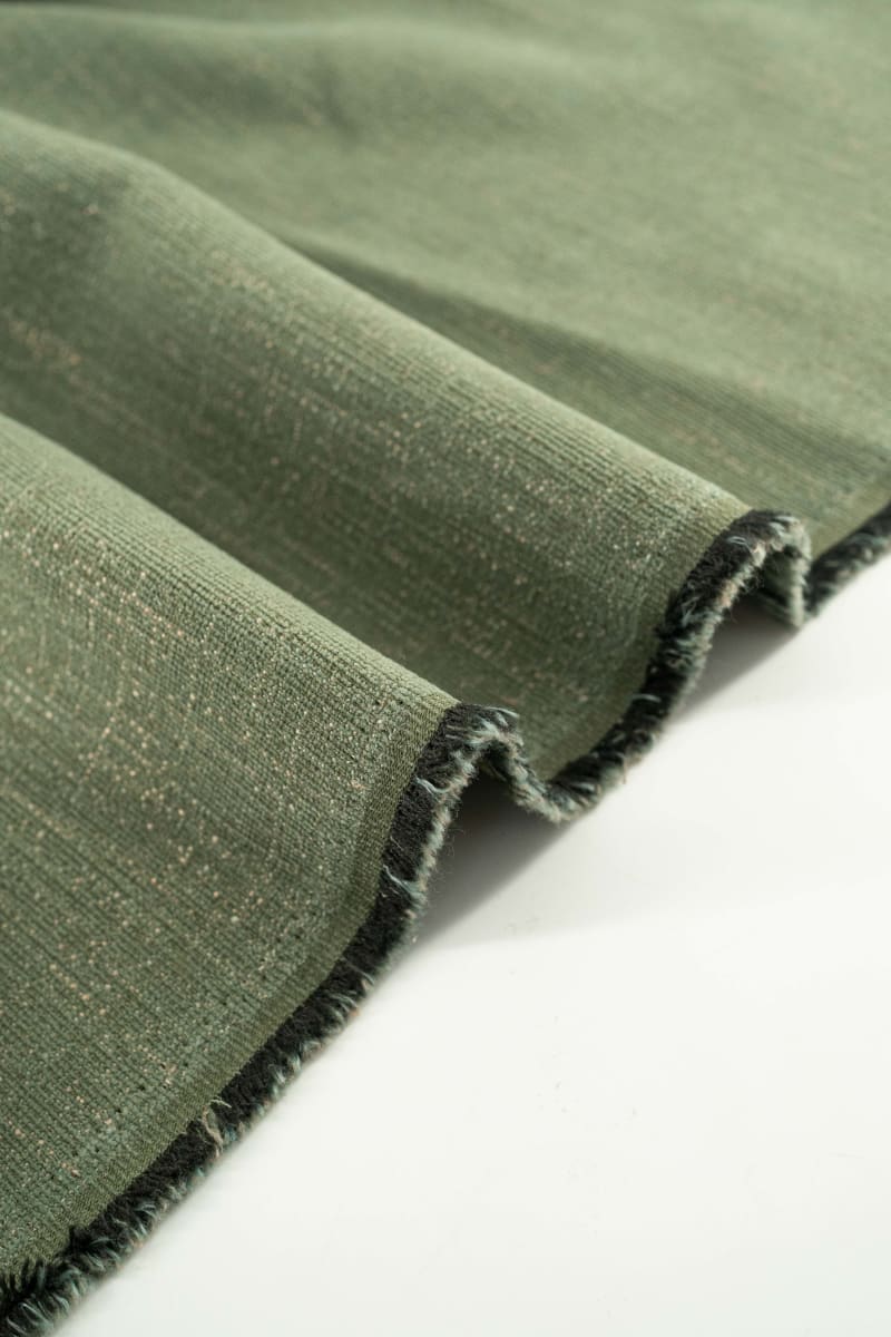 Chenilla liso verde oliva