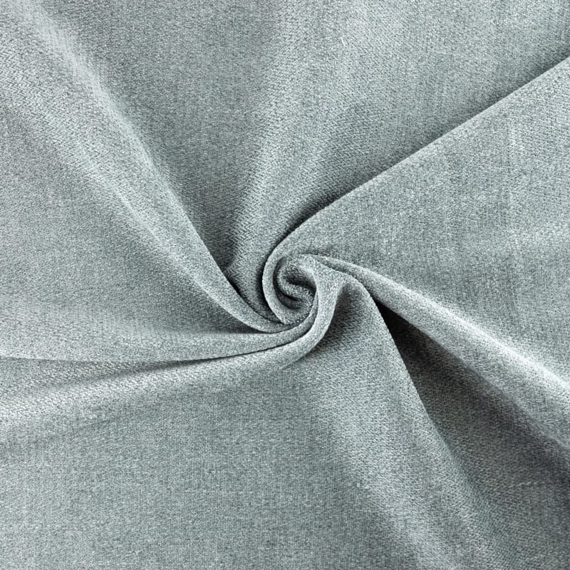 Chenilla liso azul verdoso