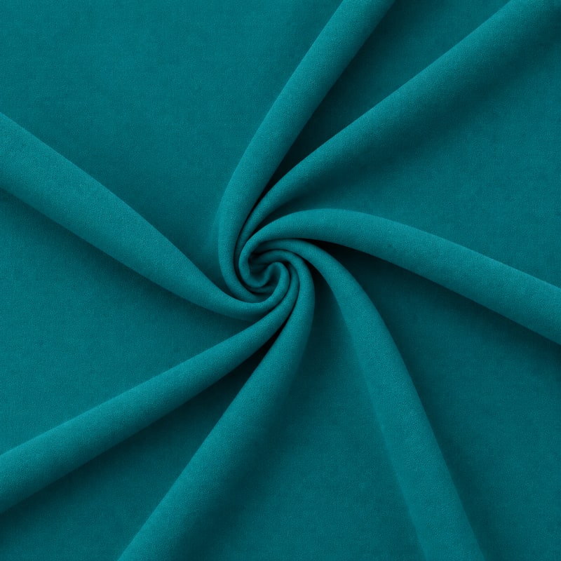 Crepe liso verde esmeralda