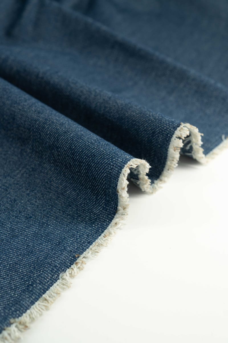 Denim/Vaquero liso azul profundo