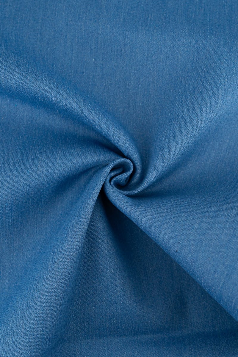 Denim/Vaquero liso azul profundo