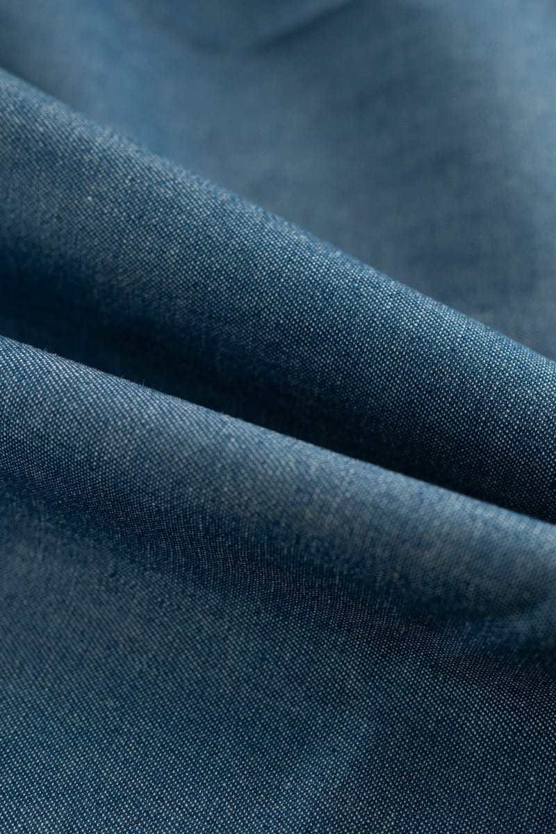 Denim/Vaquero liso azul profundo