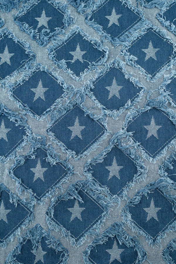 DENIM/VAQUERO bordado azul medio