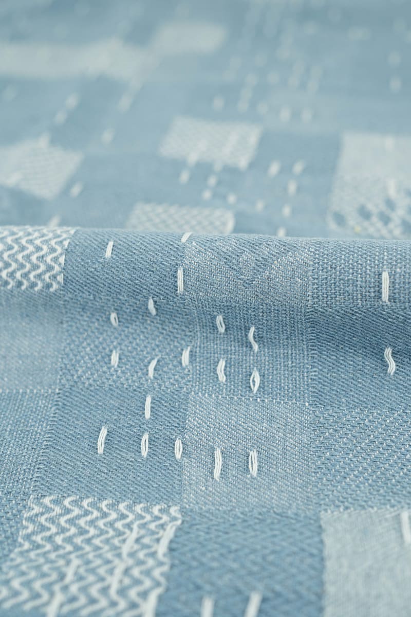 DENIM/VAQUERO cuadros azul medio