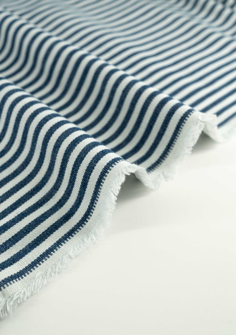 denim liso azul marino