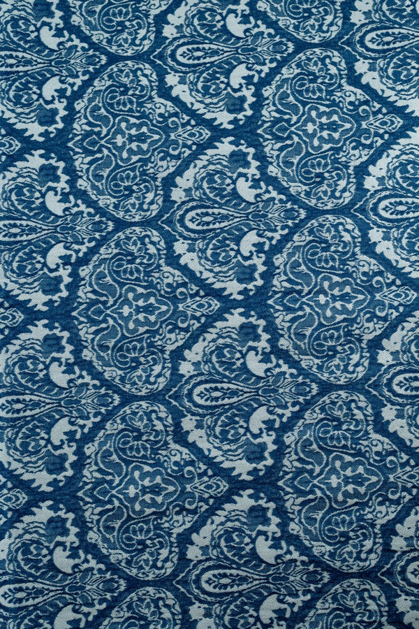 DENIM/VAQUERO floral adamascado azul marino