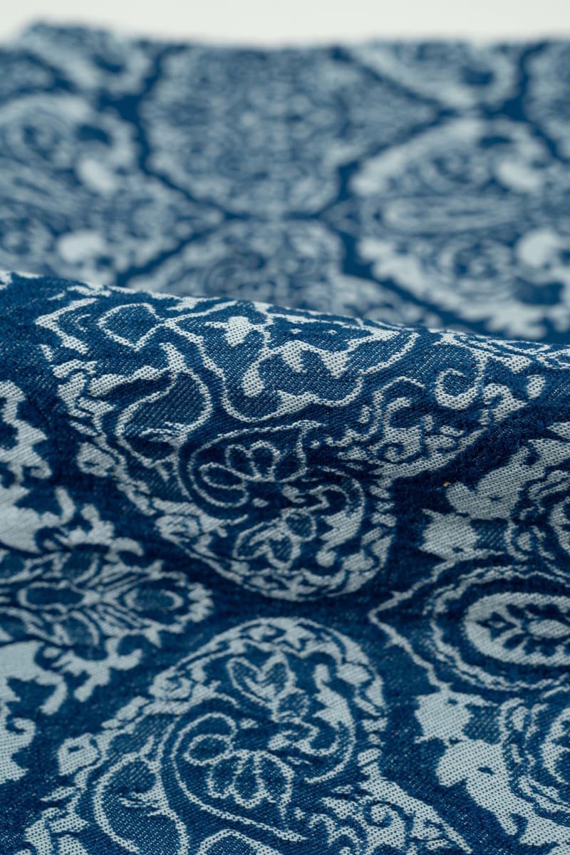 DENIM/VAQUERO floral adamascado azul marino