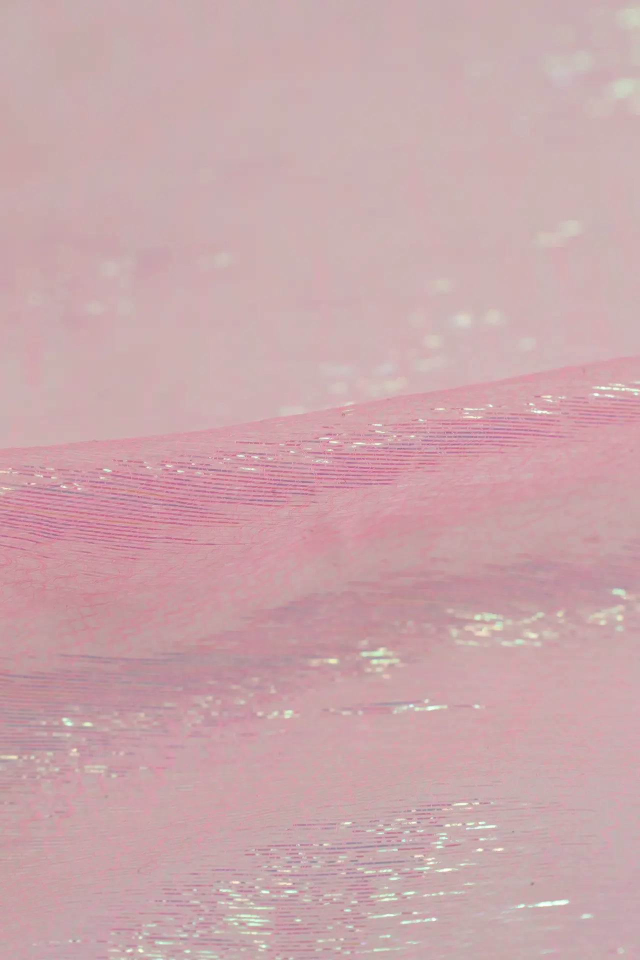 Gasa plisada rosa