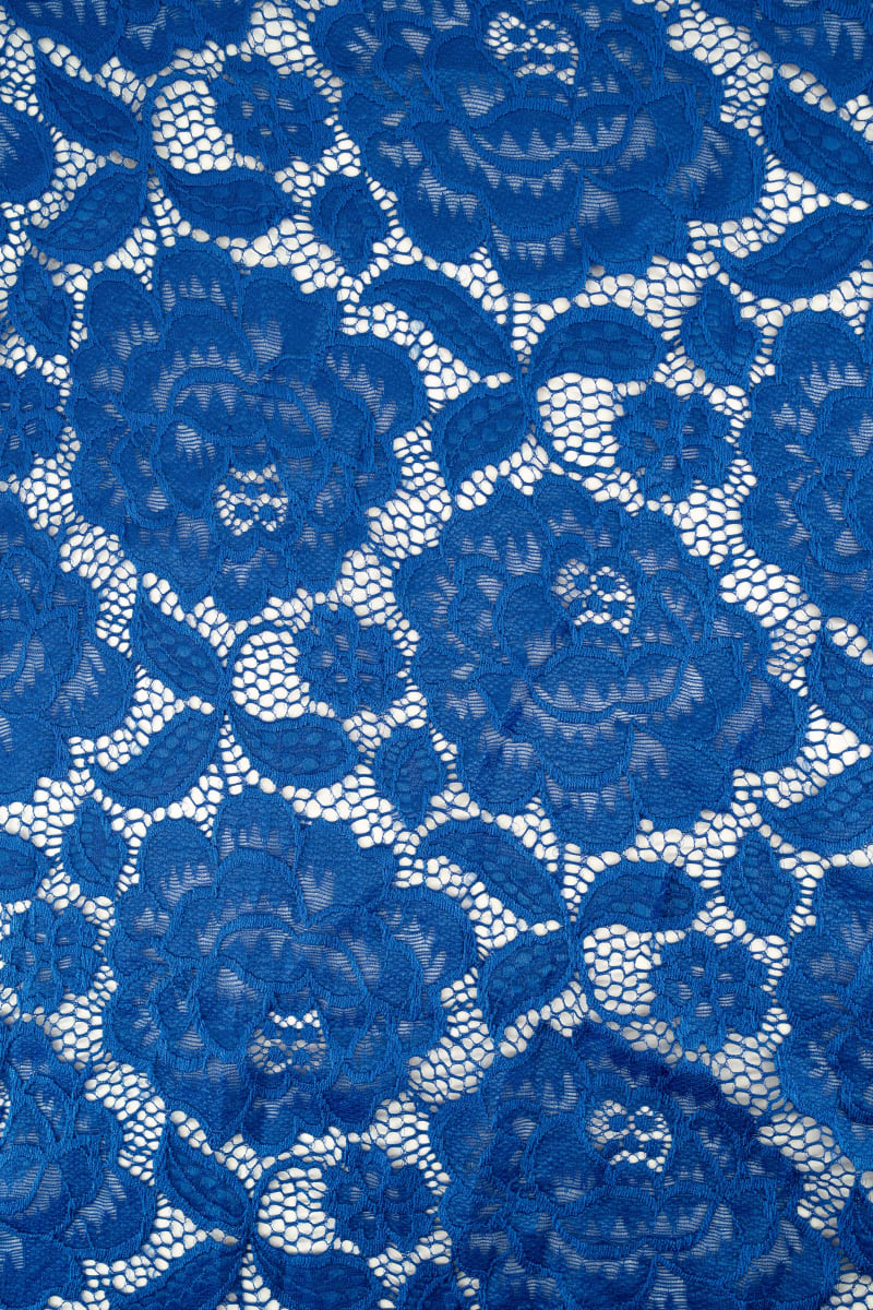 GUIPUR floral azul azulina