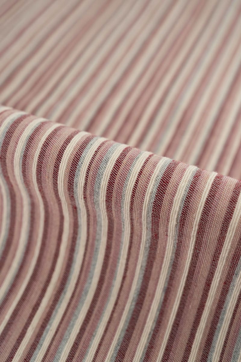 Jacquard rayas burdeos