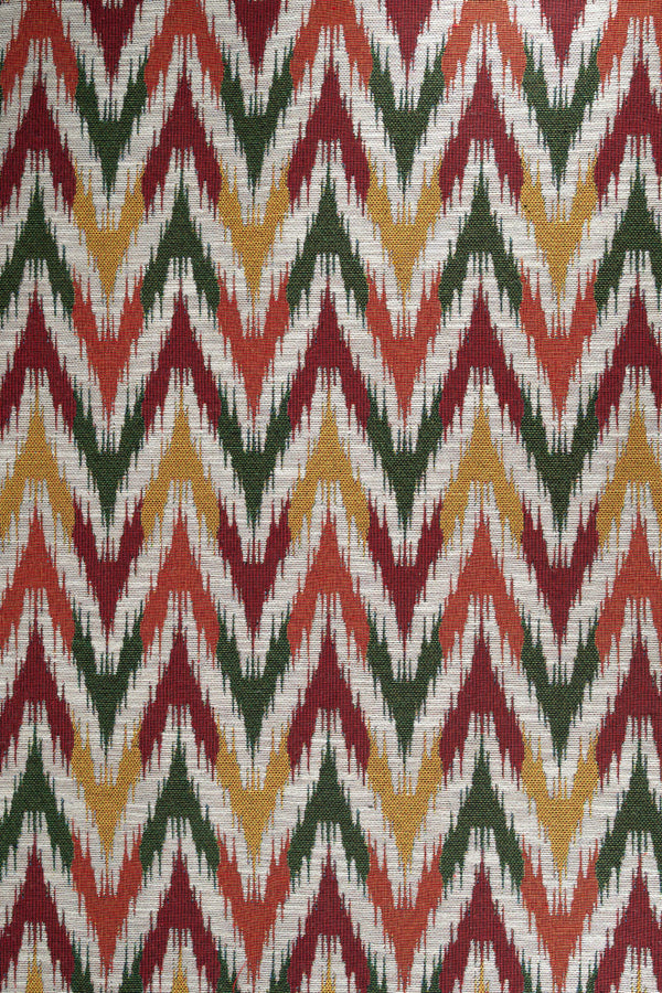 Jacquard geométrico vino