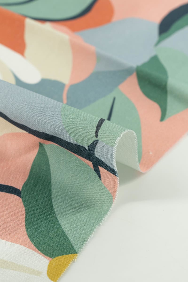 Loneta munich color multicolor rosa