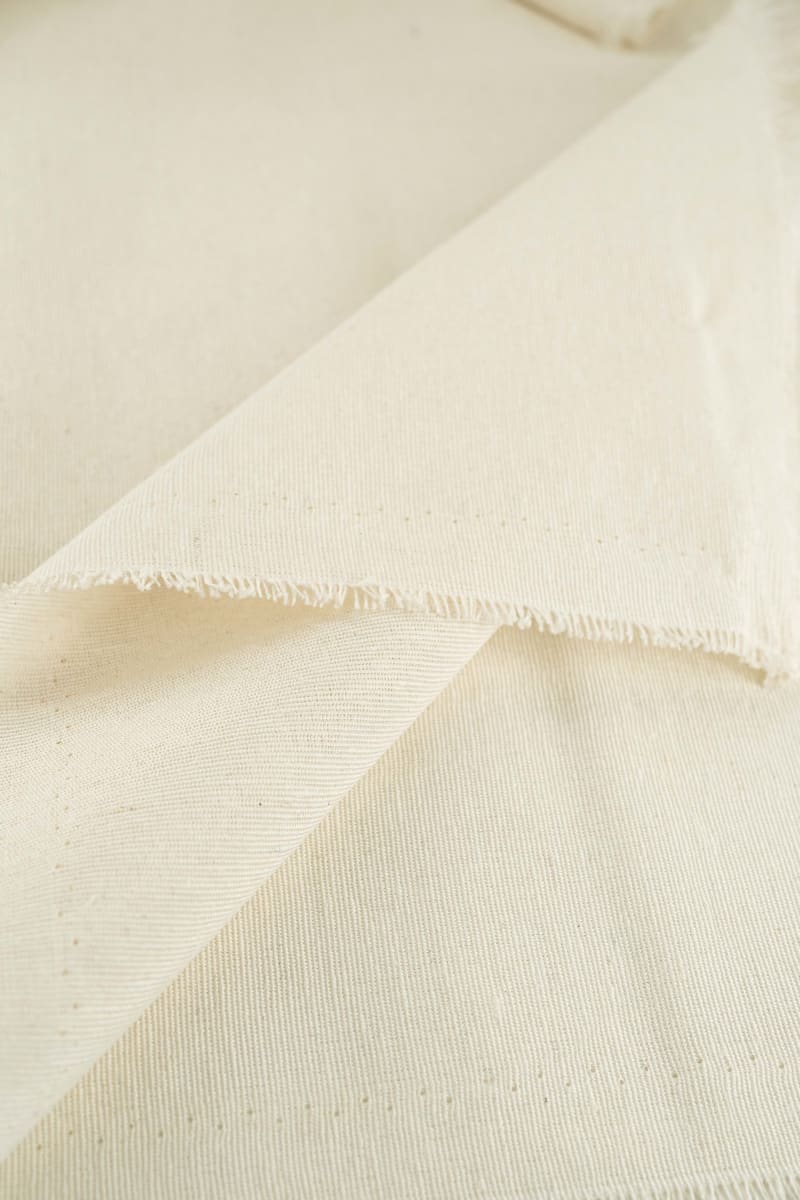 Loneta liso blanco roto
