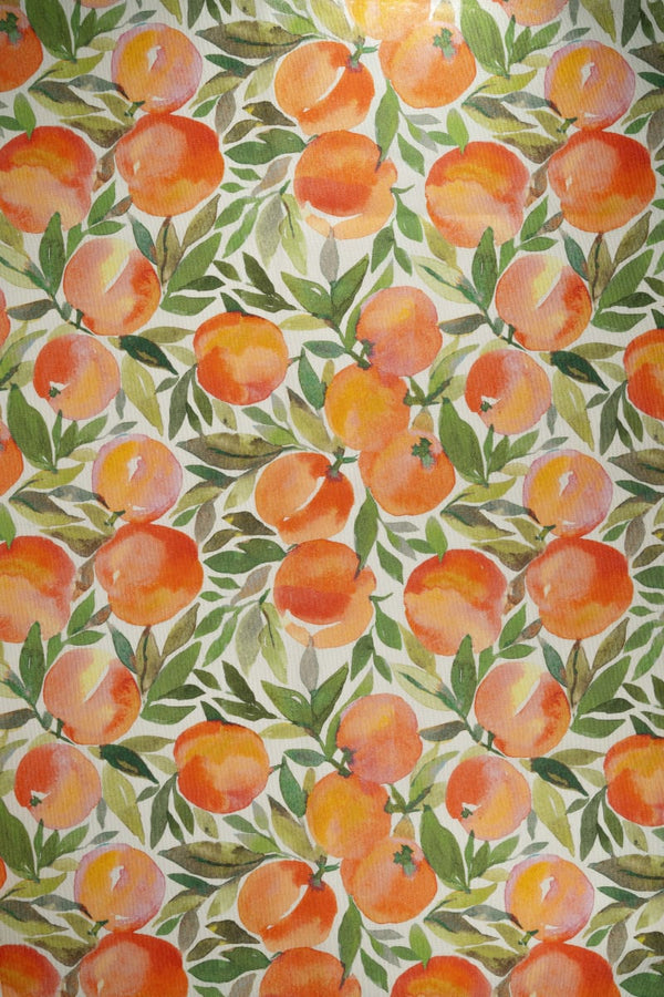 LONETA frutas melocotones naranja