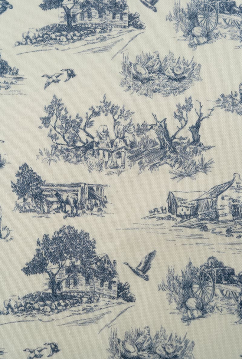 Loneta jouy color azul