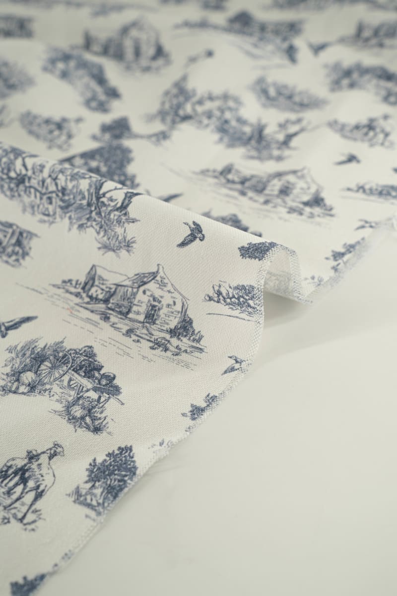 Loneta jouy color azul