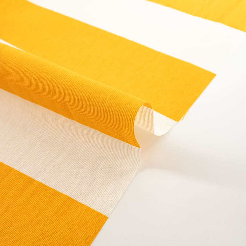 Loneta rayas amarillo